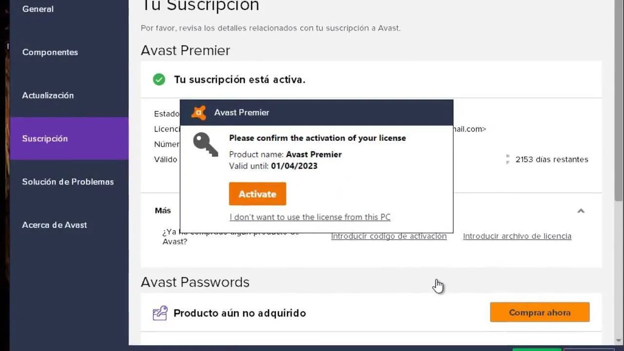 Avast Premium Security Free Download