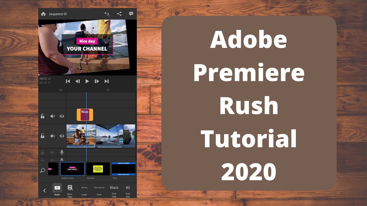 Adobe Premiere Rush Free Download