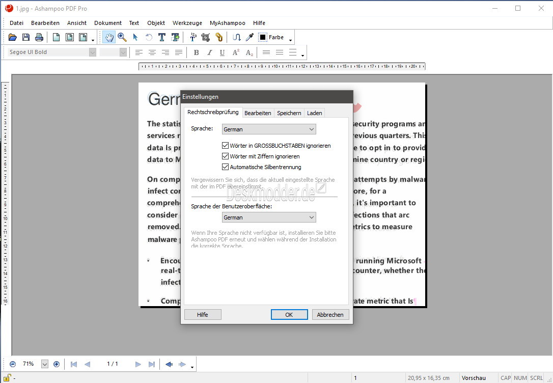 Ashampoo PDF Pro For Windows
